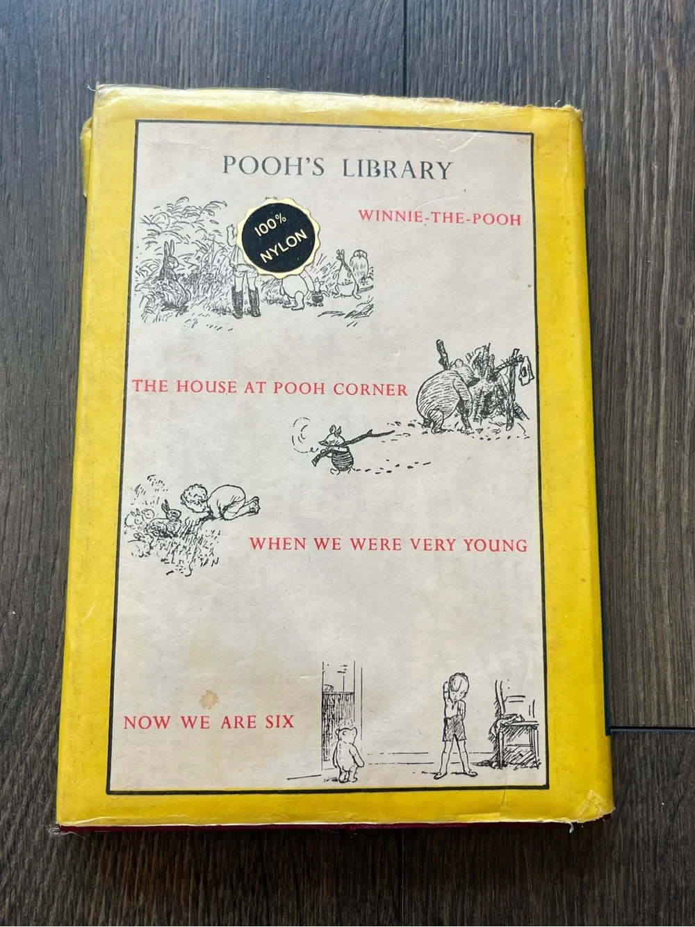 Winnie-the-Pooh generously used